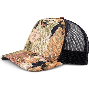 Casquette trucker multicolore HFT Crasy Sofa Dogs Djinns