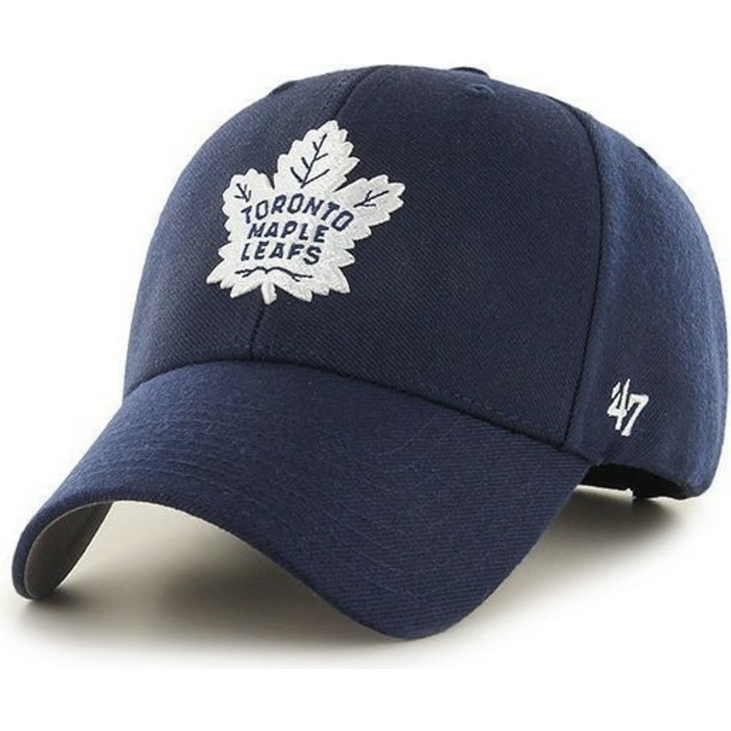 casquette-a-visiere-courbee-bleue-marine-nhl-toronto-maple-leafs-47-brand