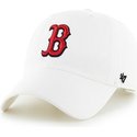 casquette-a-visiere-courbee-blanche-avec-logo-frontal-mlb-boston-red-sox-47-brand