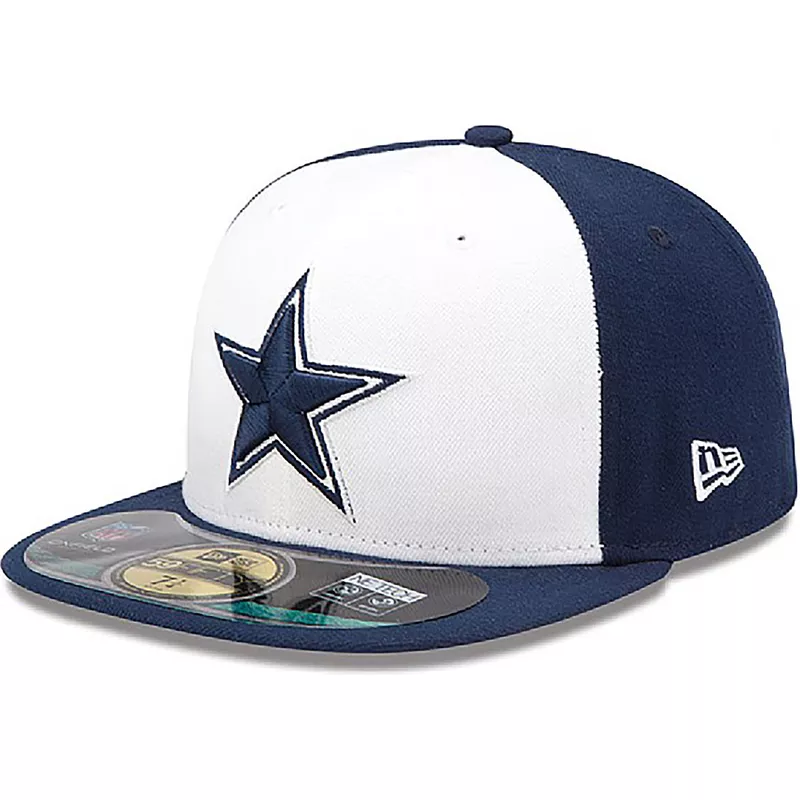 casquette-plate-bleue-ajustee-59fifty-authentic-on-field-game-dallas-cowboys-nfl-new-era
